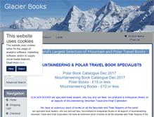 Tablet Screenshot of glacierbooks.com